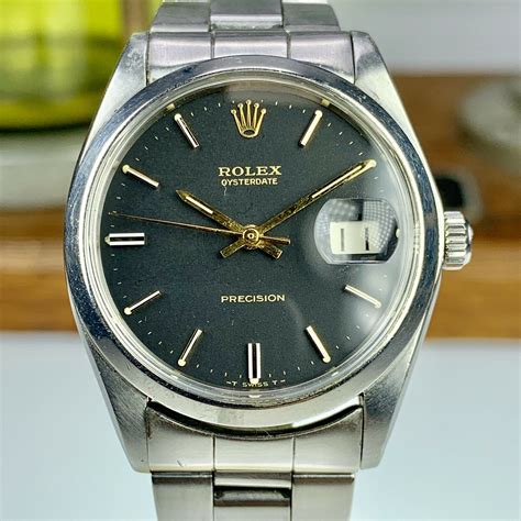 rolex oysterdate black dial|rolex oyster date.